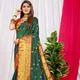 GREEN__Royal Rajgharana Sarees